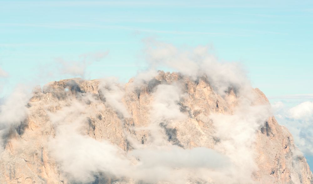 Il Sassolungo visto dal Sass Pordoi